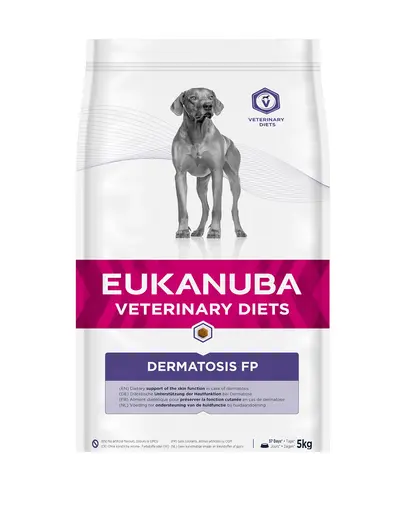EUKANUBA Veterinary Diets Dermatosis FP Hrana uscata pentru caini cu afectiuni ale pielii 12 kg