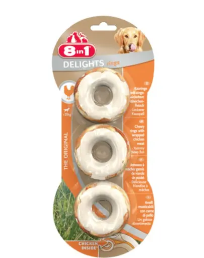 8in 1 Recompensa Delights inele 3 buc