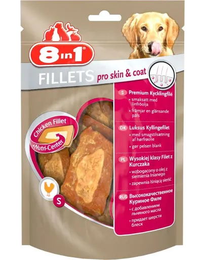 8IN1 Gustari Fillets Pro Skin &amp; Coat 80 g