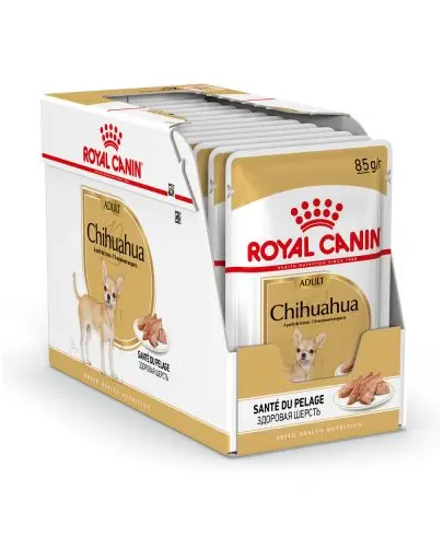 ROYAL CANIN Chihuahua Adult 4x12x85g hrana umeda special pentru Caini Chihuahua adulti
