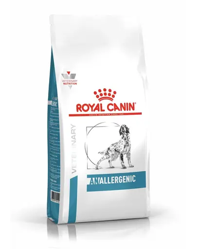 ROYAL CANIN ROYAL CANIN Dog Anallergenic 3 kg hrana uscata pentru caini adulti cu alergii alimentare cu simptome dermatologice si/sau gastrointestinale