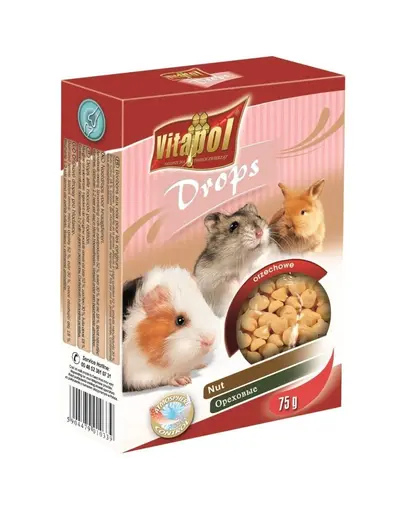 VITAPOL Dropsuri pentru Rozatoare alune 75 g