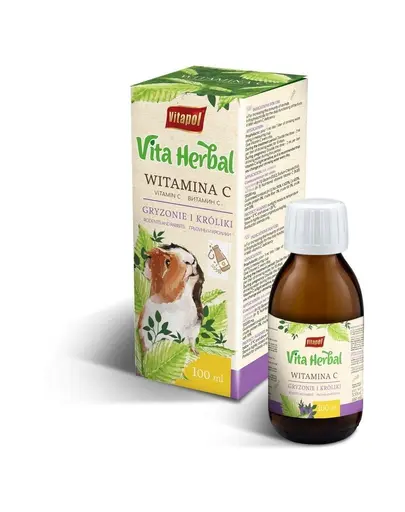 VITAPOL Vita Herbal Vitamina C pentru rozatoare si iepuri, 100 ml