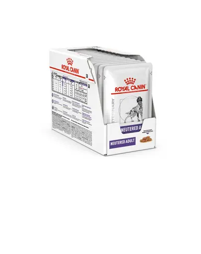 ROYAL CANIN VHN Neutered Adult Dog sos 48x100g hrana umeda pentru Caini adulti dupa sterilizare, cu tendinta de supraponderabilitate sau cu piele sensibila