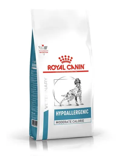 ROYAL CANIN Veterinary Dog Hypoallergenic Moderate Calorie 1,5 kg dieta veterinara caini adulti