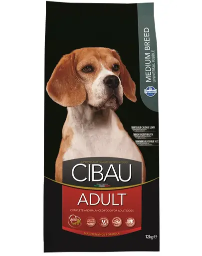 CIBAU Adult Medium 12 kg hrana pentru caini adulti rasa medie
