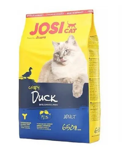 JOSERA JosiCat crispy duck 650g Hrana uscata pisici, cu rata