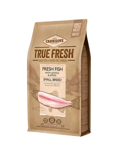 CARNILOVE True Fresh Fish Adult pentru caini talie mica 4 kg hrana uscata