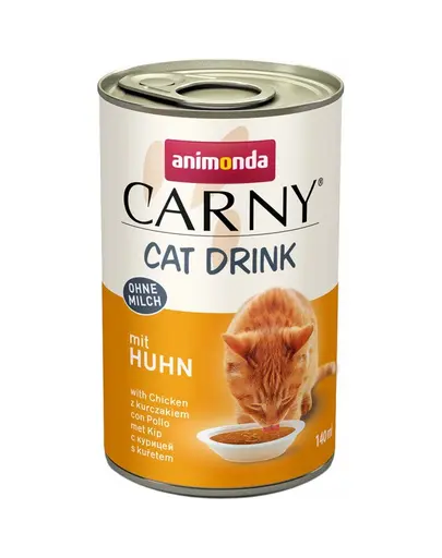 ANIMONDA Carny Cat Drink with Chicken 140 ml supa pentru pisici, cu pui