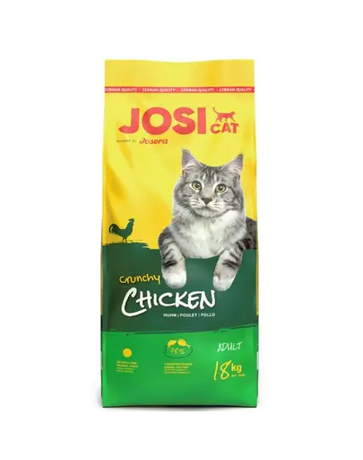 JOSERA JosiCat Crunchy Chicken 18kg hrana cu pasare de curte pentru pisici adulte