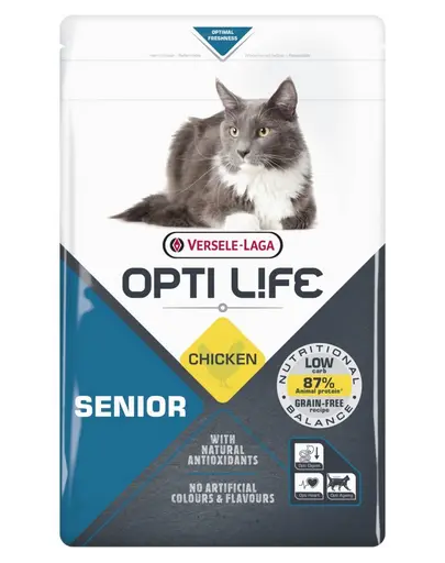 VERSELE-LAGA Opti Life Cat Senior Chicken 1 kg hrana cu pui, pisici senior