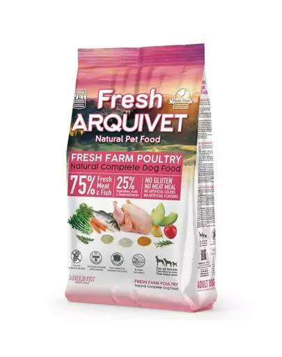 ARQUIVET Fresh Hrana semi-umeda caini, pui si peste oceanic 10 kg