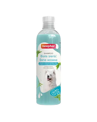 BEAPHAR Shampoo White Dod 250 ml sampon pentru caini cu blana alba