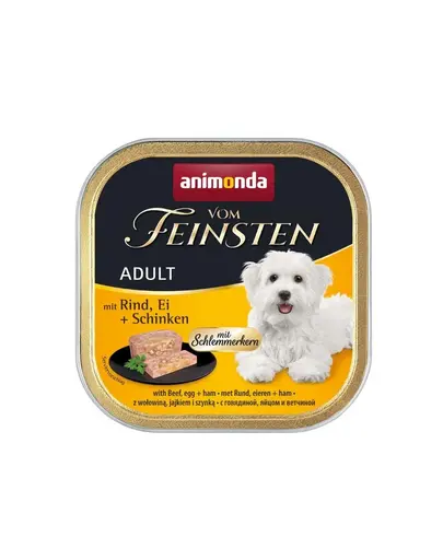 ANIMONDA Vom Feinsten Pate vita cu oua si sunca 150 g