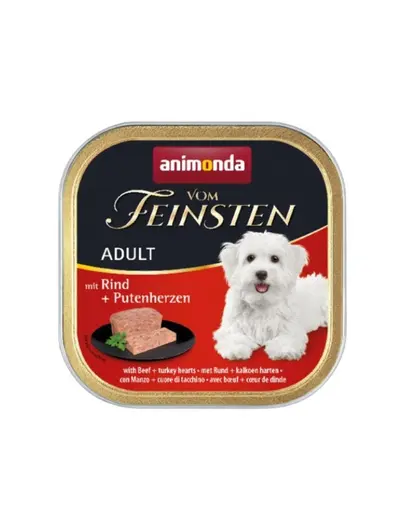 ANIMONDA Vom Feinsten Classic vita si inimi cu curcan 150 g