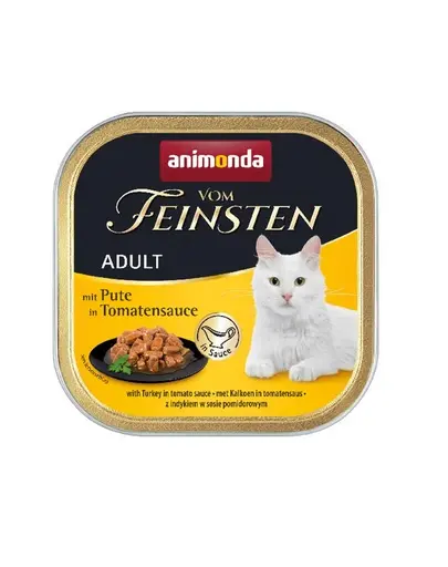 ANIMONDA Vom Feinsten Pate curcan in sos de rosii 100 g