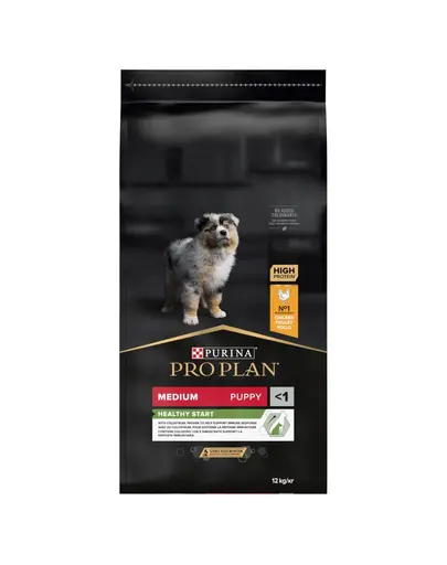 PURINA PRO PLAN MEDIUM PUPPY  Hrana uscata pentru catei talie medie 12kg
