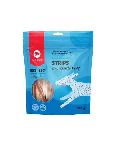 MACED Recompense pentru caini, cu pui si peste 500 g