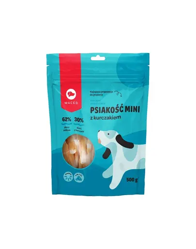 MACED Recompensa de pui pentru caini 500 g 12,5 cm