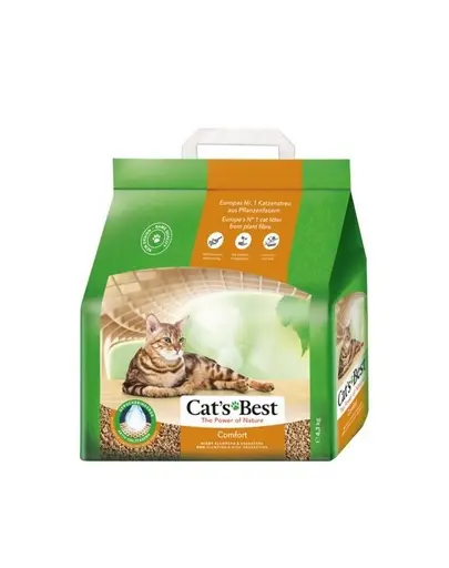 JRS Cat’s Best Comfort 7 L (3,2 kg) nisip ecologic pentru pisici din fibre vegetale naturale