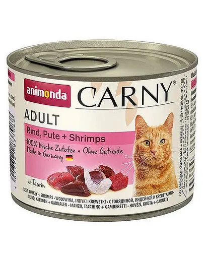 ANIMONDA Carny Adult vita curcan si creveti 200 g