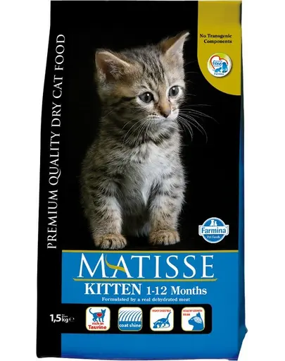 FARMINA Matisse Kitten Hrana uscata pentru pisoi, cu pui si orez 1,5 kg