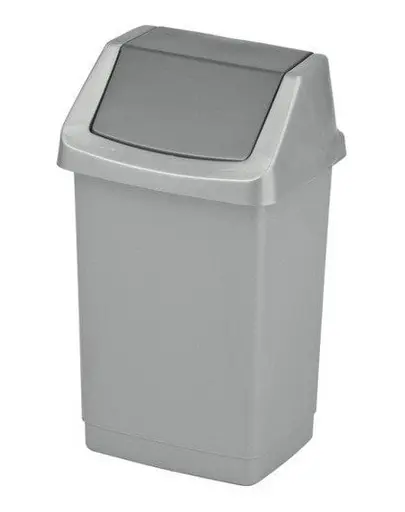 CURVER Cos de gunoi CLICK-IT 25 L argintiu/grafit