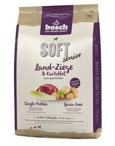 BOSCH Plus Senior Carne de Capra si Cartofi 2,5 kg