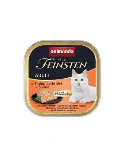 ANIMONDA Vom Feinsten Pate pui somon si spanac 100 g