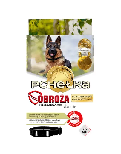 PCHEŁKA Zgarda caini cu ulei esential M-L 75cm