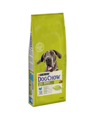 Purina Dog Chow Adult Large Breed hrana uscata caini adulti de talie mare, curcan 14 kg