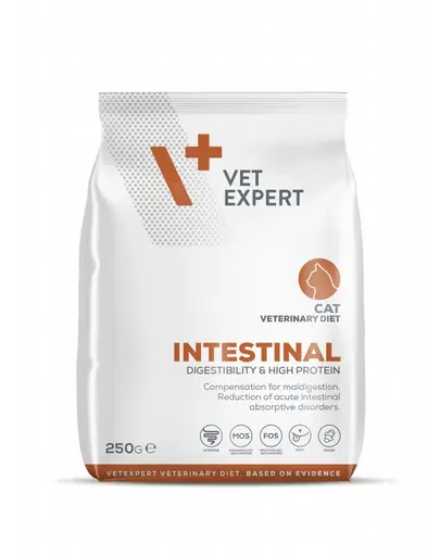 VET EXPERT Veterinary Diet Cat Intestinal 250 g hrana dieta pisica cu afectiune intestinala