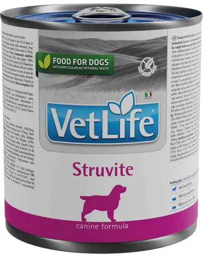 FARMINA VET Life Natural Diet Dog Struvite 300 g  Conserva hrana caine cu calculi de struvita