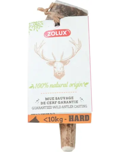 ZOLUX Corn de cerb pentru caini Hard XS snack natural