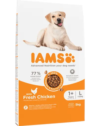 IAMS For Vitality Hrana uscata cu pui pentru cainii adulti de talie mare 5kg