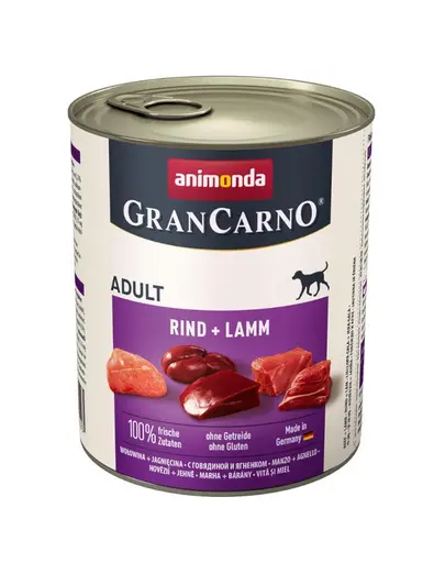 ANIMONDA Grancarno Adult vita si miel 800 gr