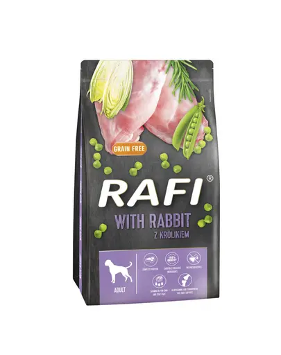RAFI Hrana uscata pentru Caini cu iepure 10 kg