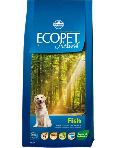 FARMINA Ecopet natural fish 12 kg Hrana uscata caine, cu peste