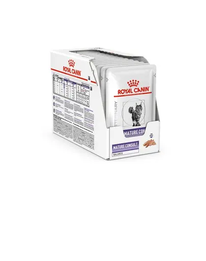 ROYAL CANIN VHN Cat Mature Consult Balance Loaf 48x85g hrana umeda pentru pisici varstnice, peste 7 ani