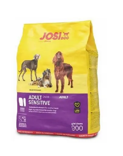 JOSERA JosiDog adult sensitive 900g Hrana pentru caini cu sistem digestiv sensibil