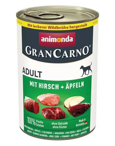 ANIMONDA GranCarno Adult hrana caini adulti 400 g porc, vanat si mar