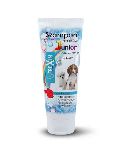 FREXIN Junior Sampon delicat pentru cainii pui, cu lychee si aloe vera, 220 g