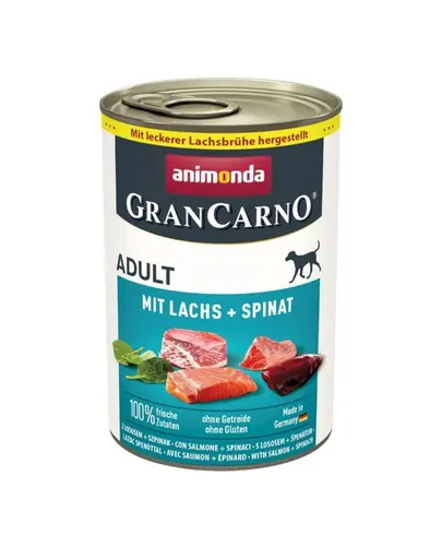 ANIMONDA GranCarno Adult somon si spanac 400g