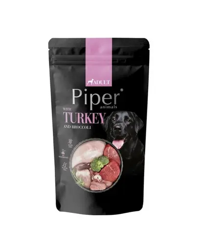 DOLINA NOTECI PIPER curcan si broccoli hrana plic 500g pentru caini