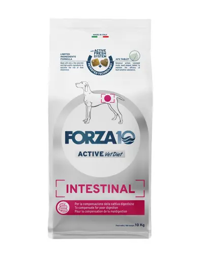 FORZA 10 Intestinal Active Sac hrana uscata pentru caine cu probleme digestive 10 kg