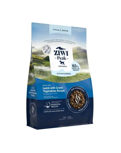 ZIWIPEAK Dog Steam &amp; Dried hrana cu miel pentru caini 3,2 kg
