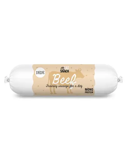 PAKA ZWIERZAKA PEPE Meat Snack carnat de vita pentru caini 200g