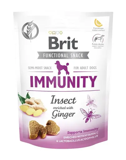 BRIT Care Dog Snack Immunity Insect 150 g recompense Caini imunitate