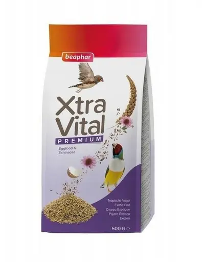 BEAPHAR XtraVital Exotic Bird 500 g hrana premium pentru pasari exotice