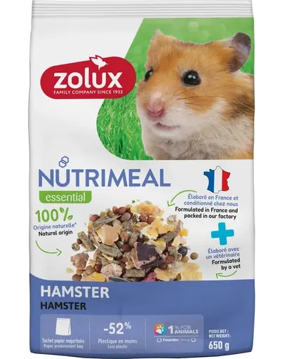 ZOLUX NUTRIMEAL 4 mix mancare pentru hamsteri 650g